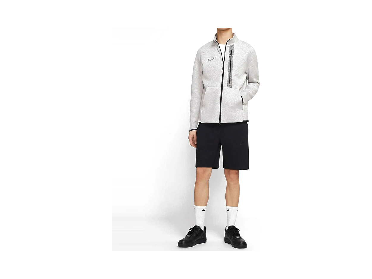 Nike Jackets Gray Stand Collar Moderate