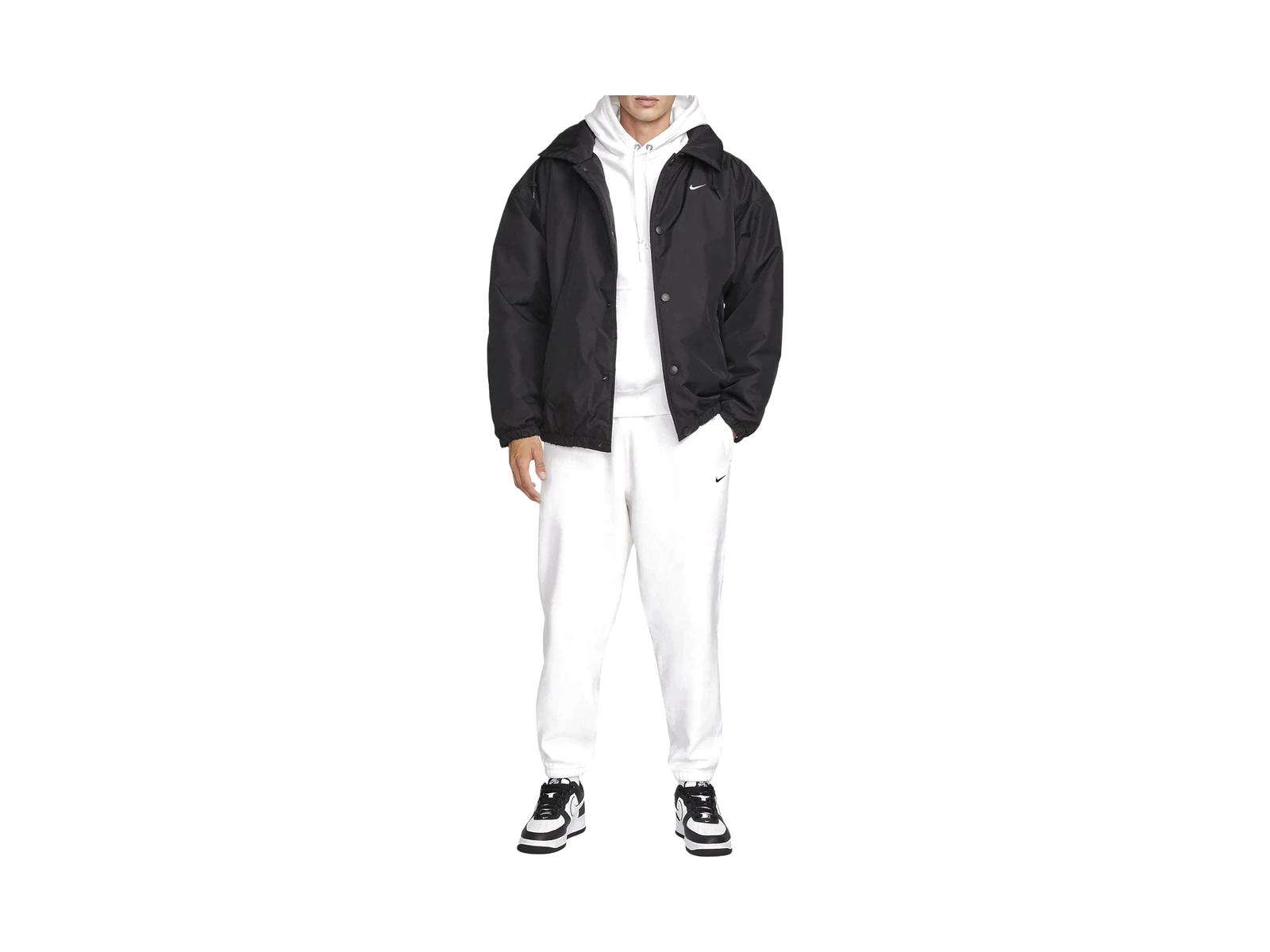 Nike Jackets Black Hooded