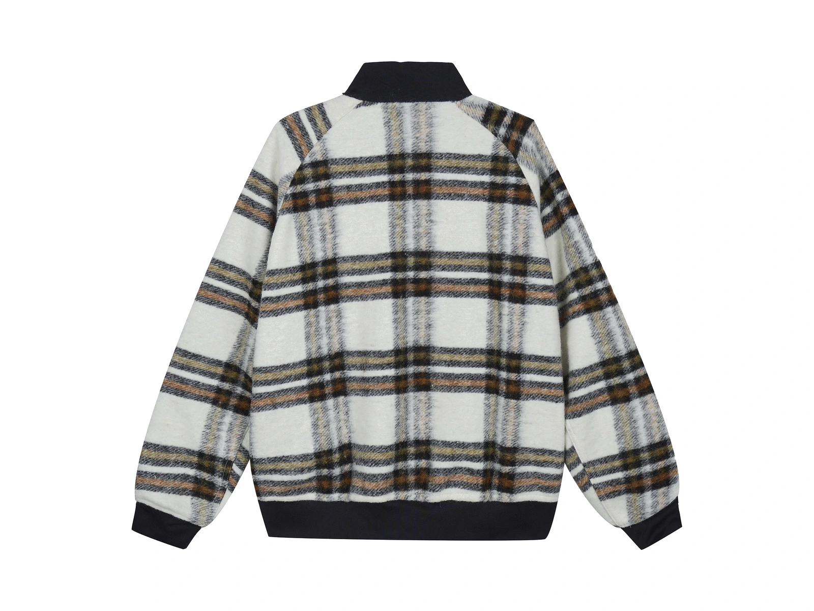 Nike Jackets Brown Baseball Collar