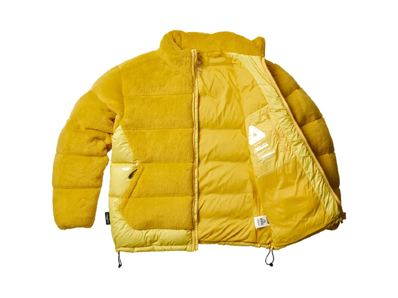 Palace Jackets Yellow Stand Collar