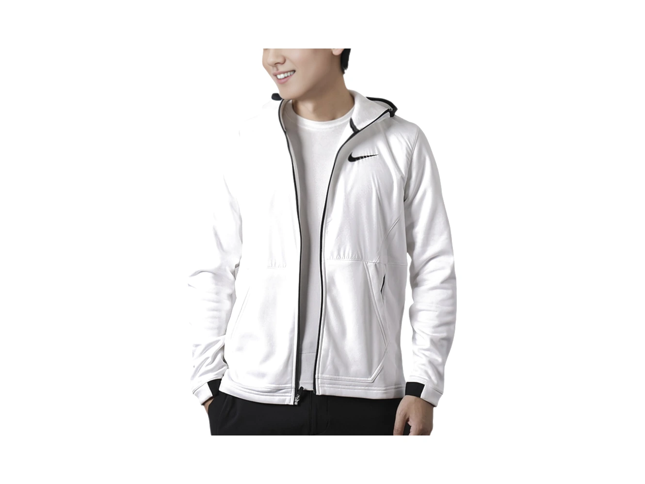 Nike Jackets White Hooded