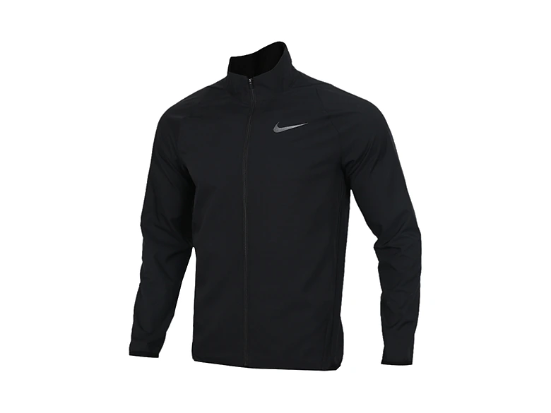 Nike Jackets Black Stand Collar Moderate