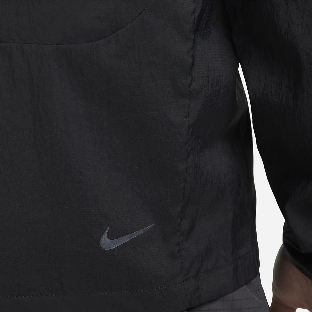 Nike Jackets Black Hooded Moderate Other