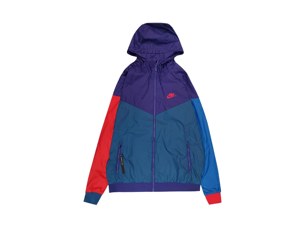 Nike Jackets Blue Hooded