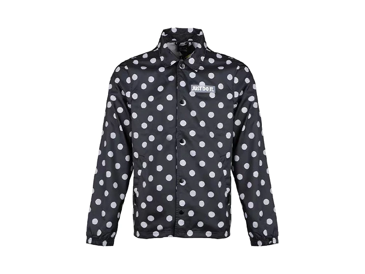 Nike Jackets Black Lapel Moderate