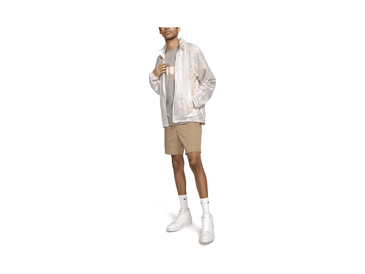 Nike Jackets White Hooded Moderate Other
