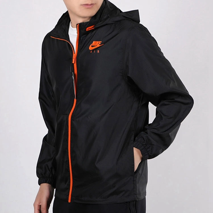 Nike Jackets Black Hooded