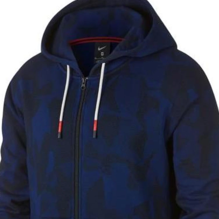 Nike Jackets Blue Hooded