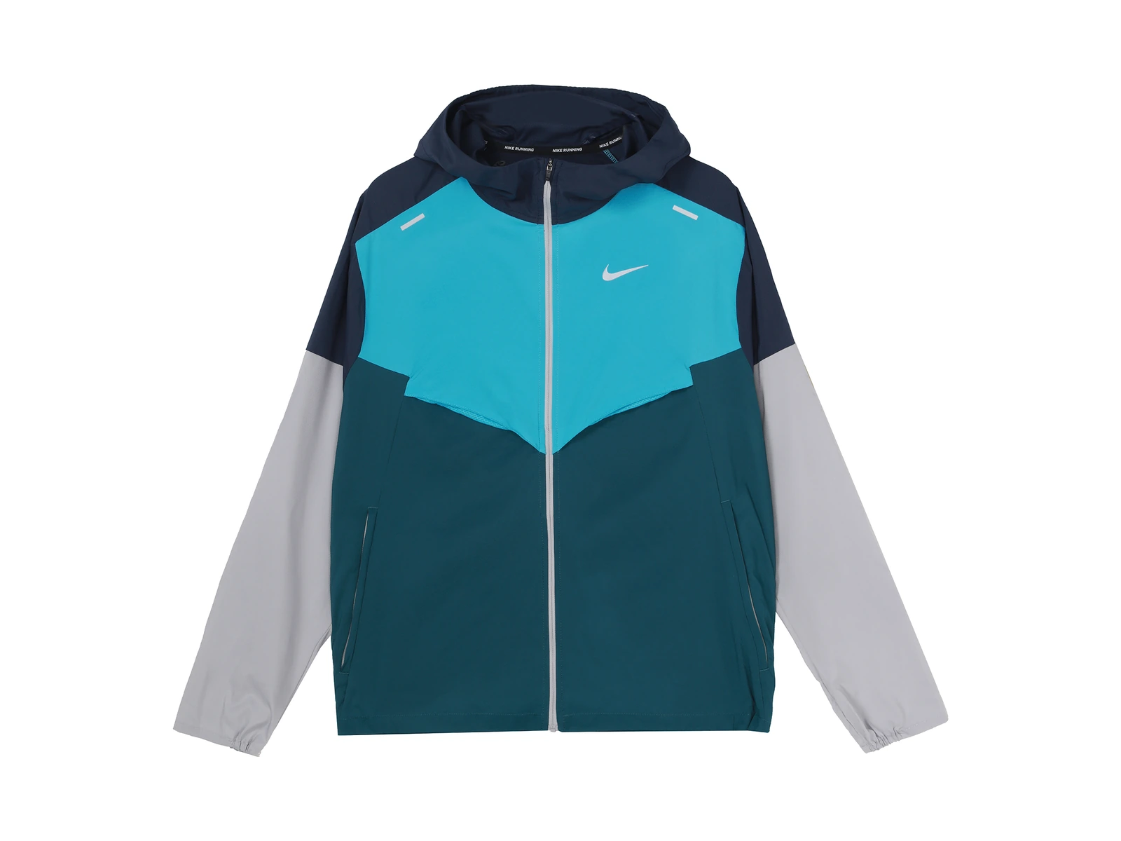 Nike Jackets Blue Hooded