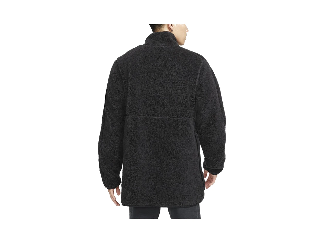 Nike Jackets Black Stand Collar Moderate
