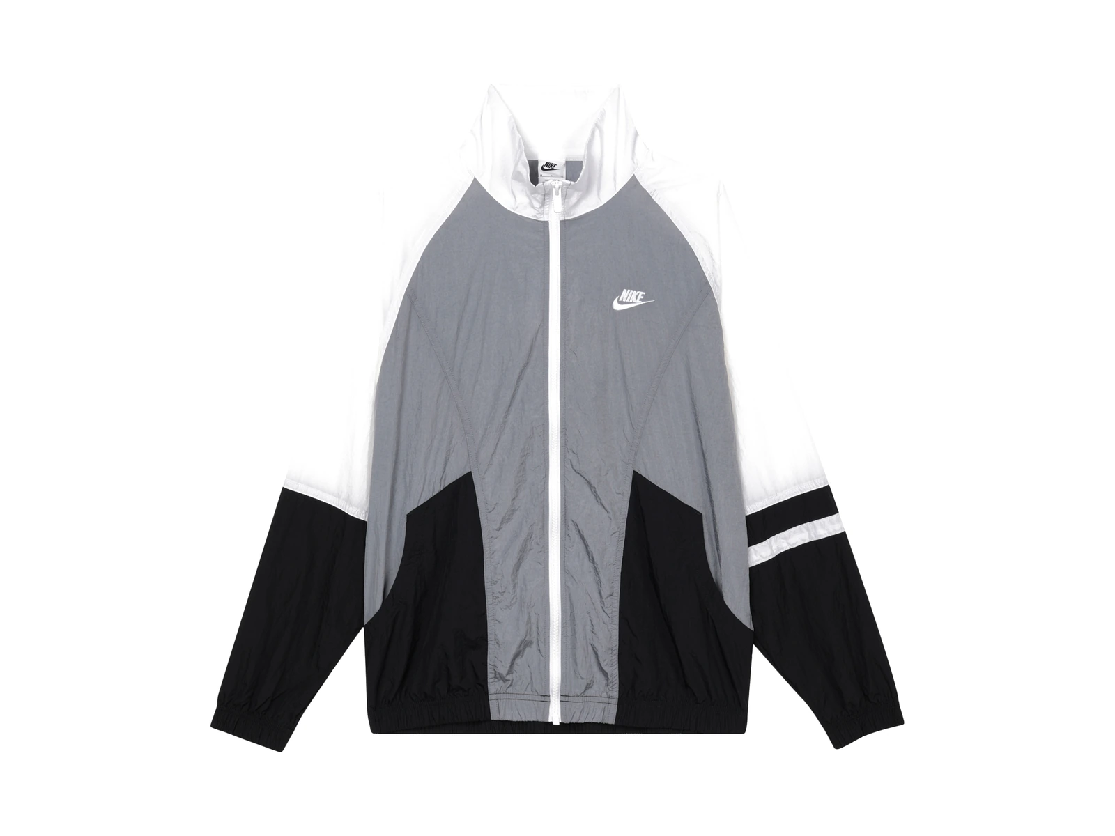Nike Jackets Gray Stand Collar Moderate