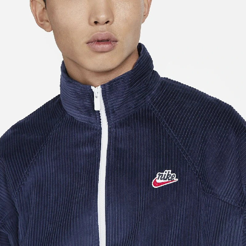Nike Jackets Blue Stand Collar Moderate