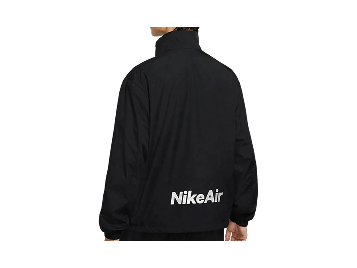 Nike Jackets Black Stand Collar Thin