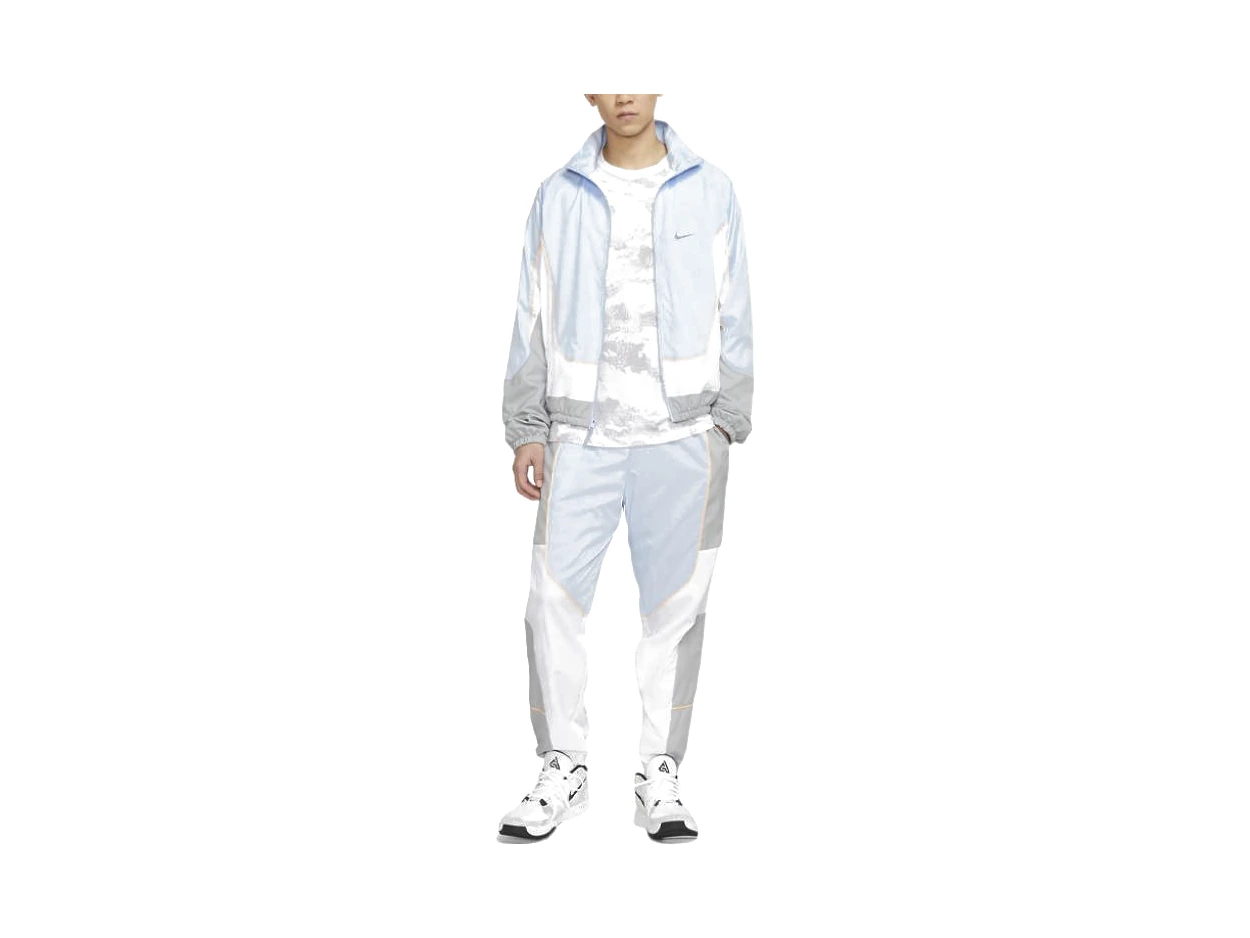Nike Jackets Hydrogen Blue Stand Collar