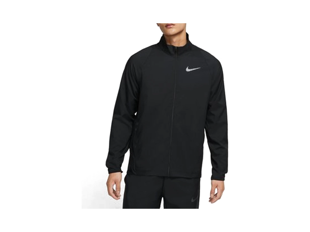 Nike Jackets Black Stand Collar Moderate