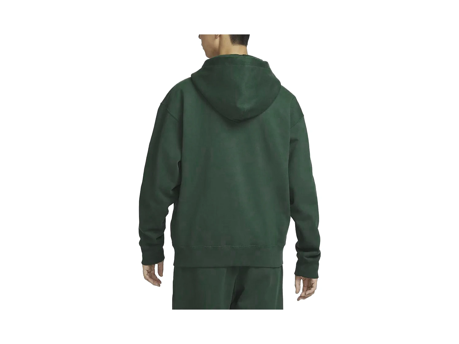 Nike Solo Swoosh Hoodie Jacket Green