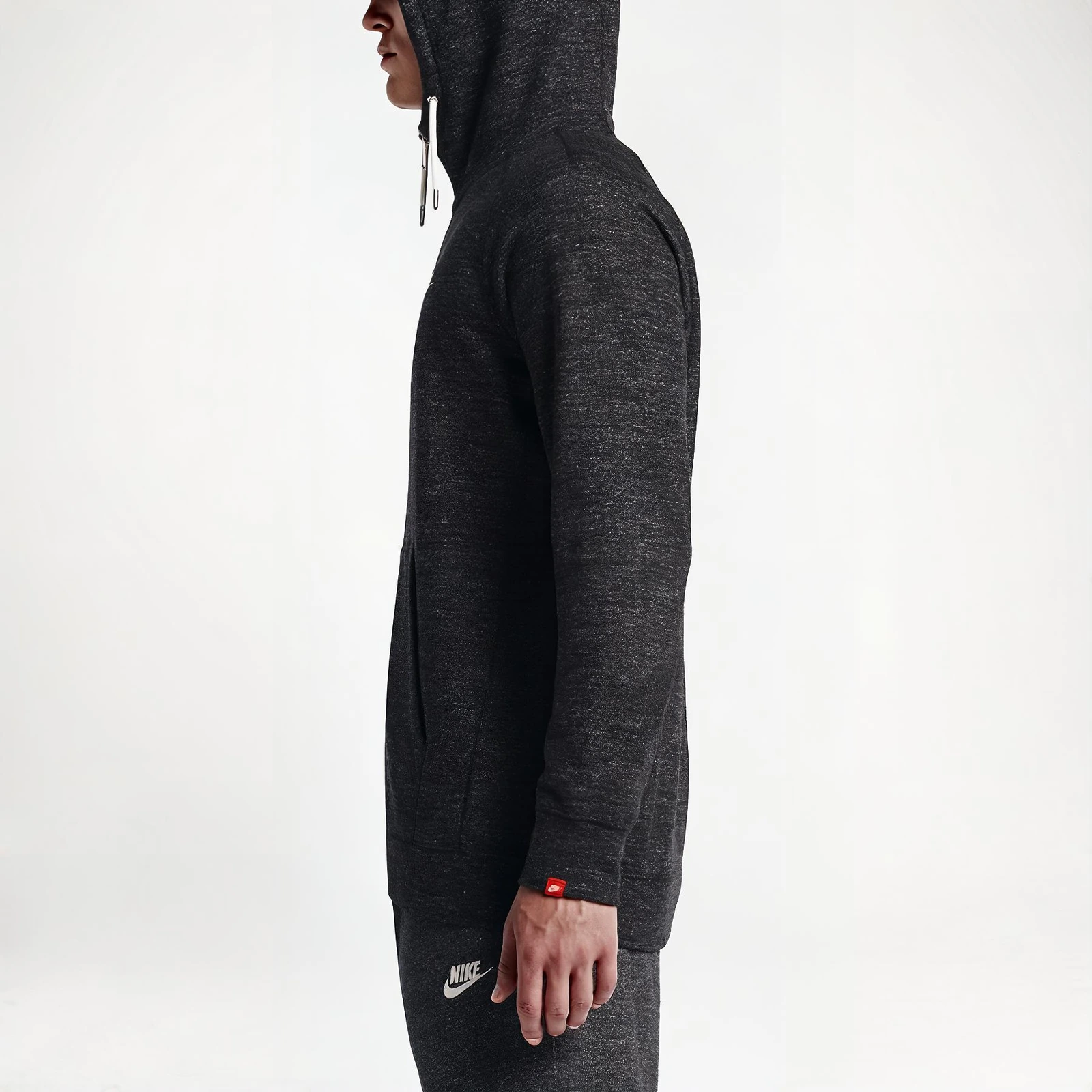 Nike Jackets Black Mixed Hooded Moderate