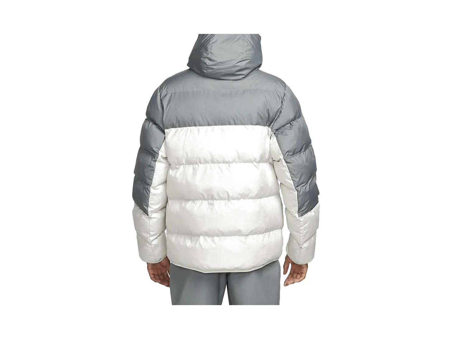 Nike Jackets Gray Hooded Thickened Other