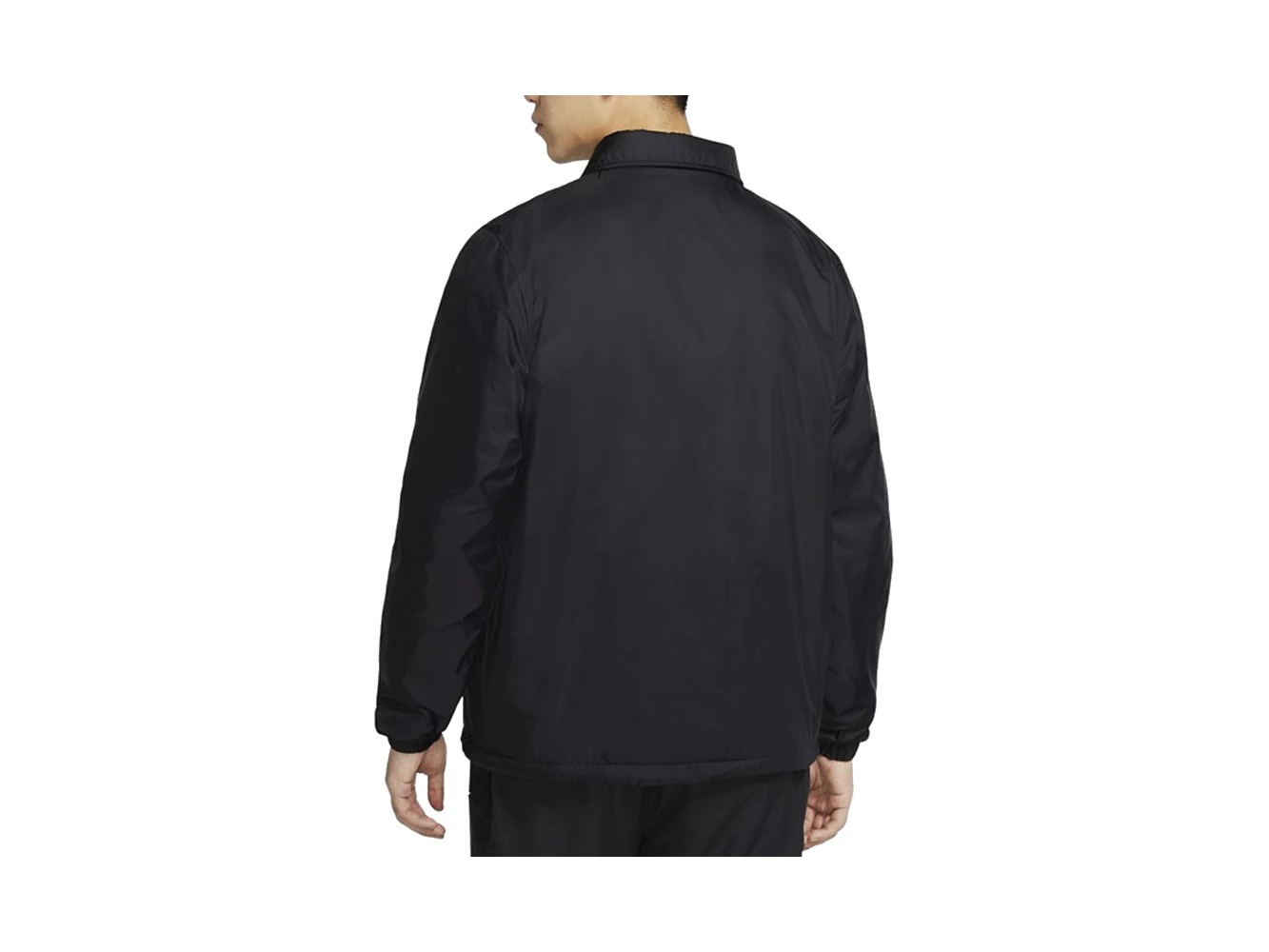 Nike Jackets Black Lapel Moderate