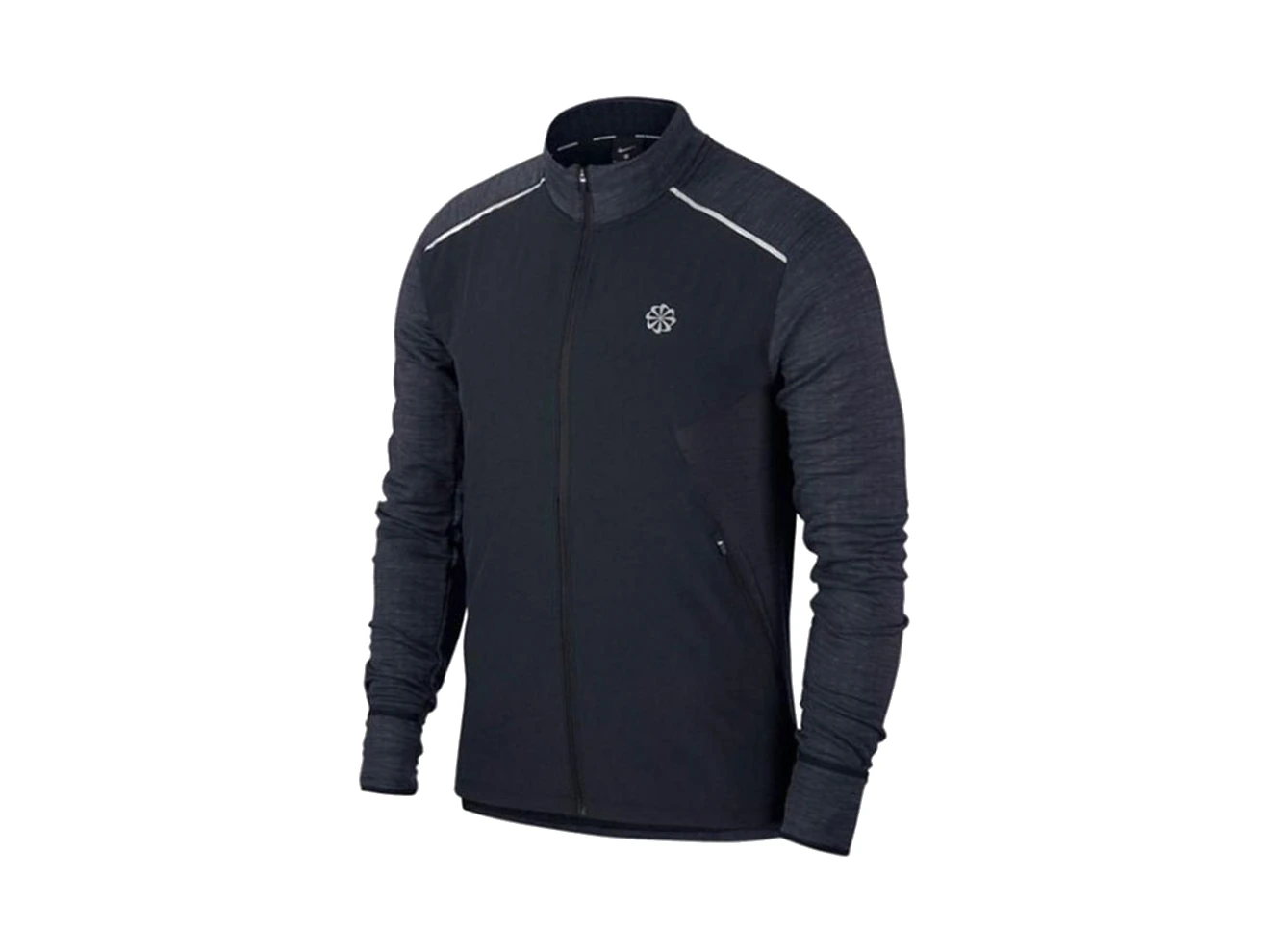 Nike Jackets Black Stand Collar Moderate