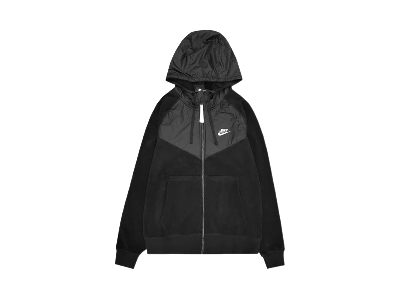 Nike Jackets Black Hooded