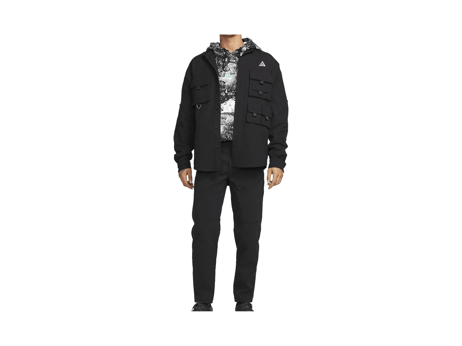 Nike Dri-Fit logo-embroidered shirt