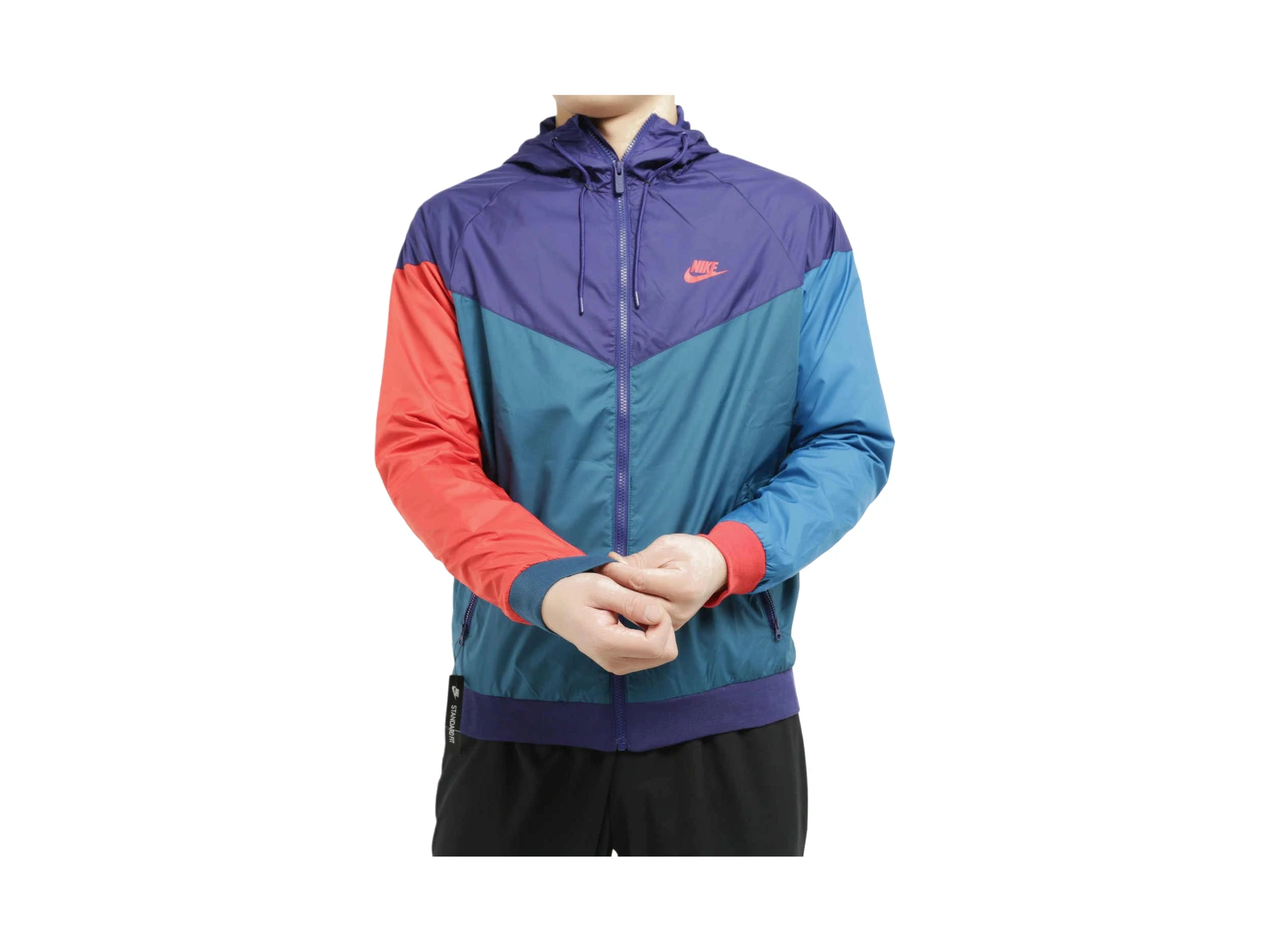 Nike Jackets Blue Hooded