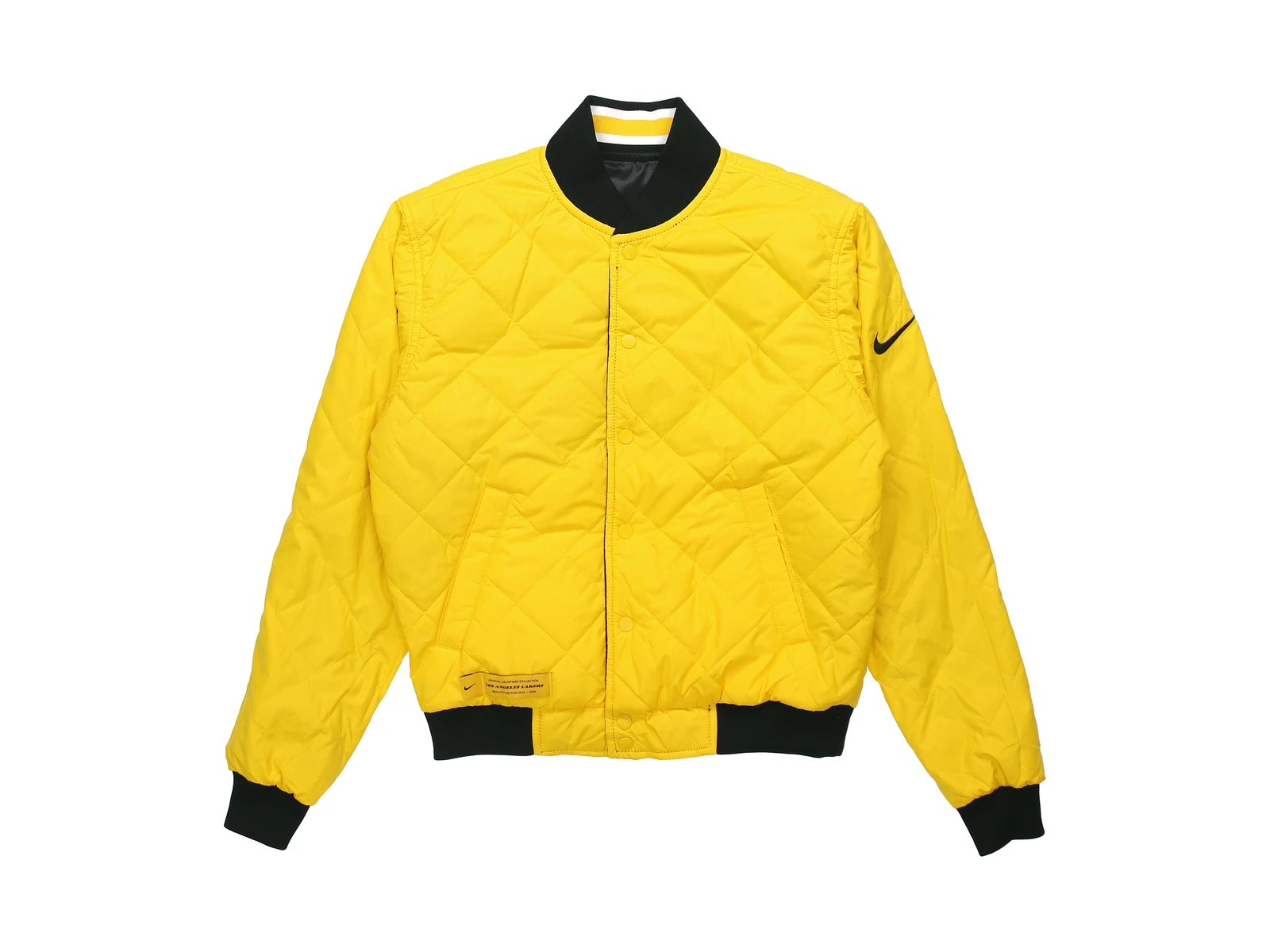 Nike Jackets Black Baseball Collar