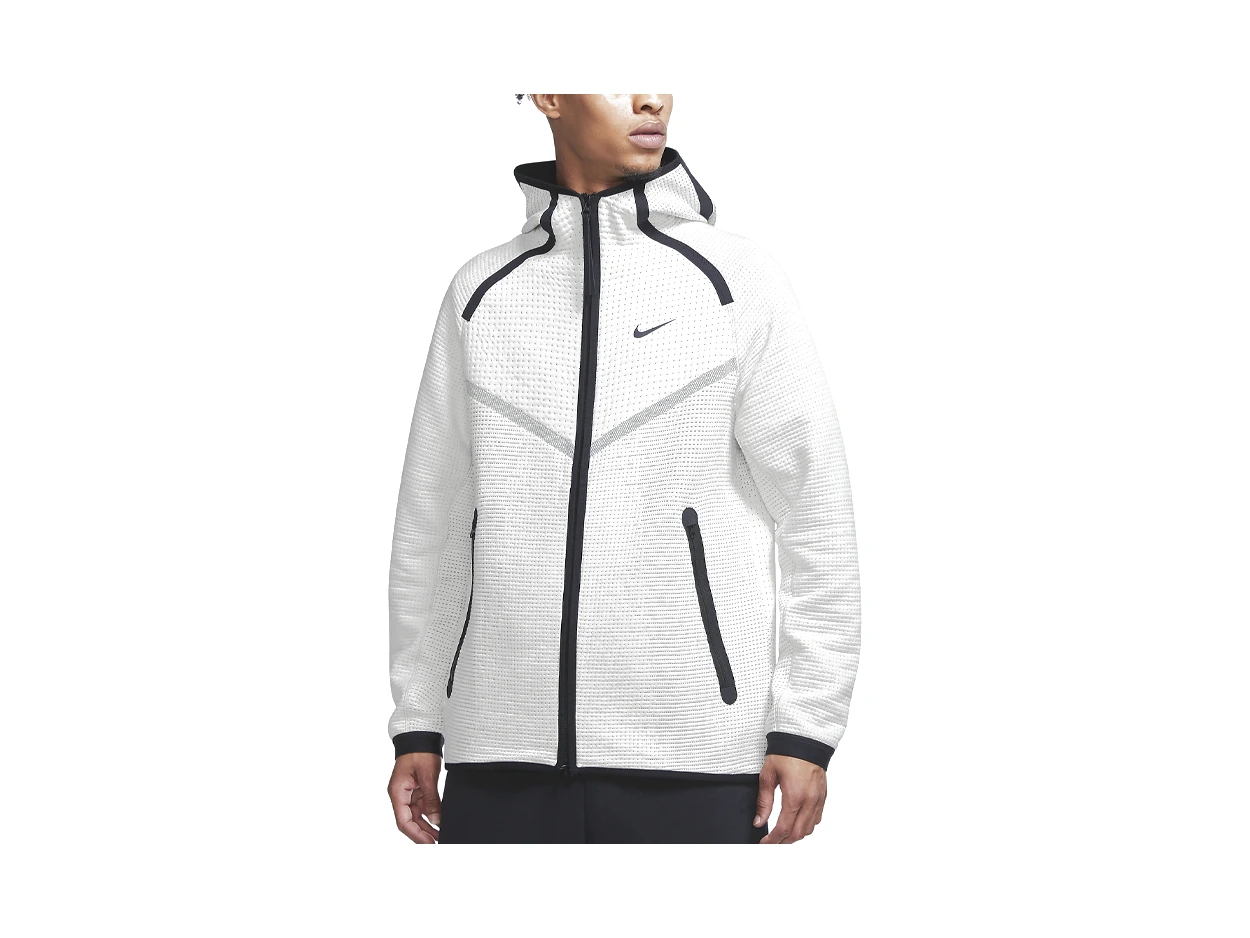 Nike Waffle Texture Zip Hoodie