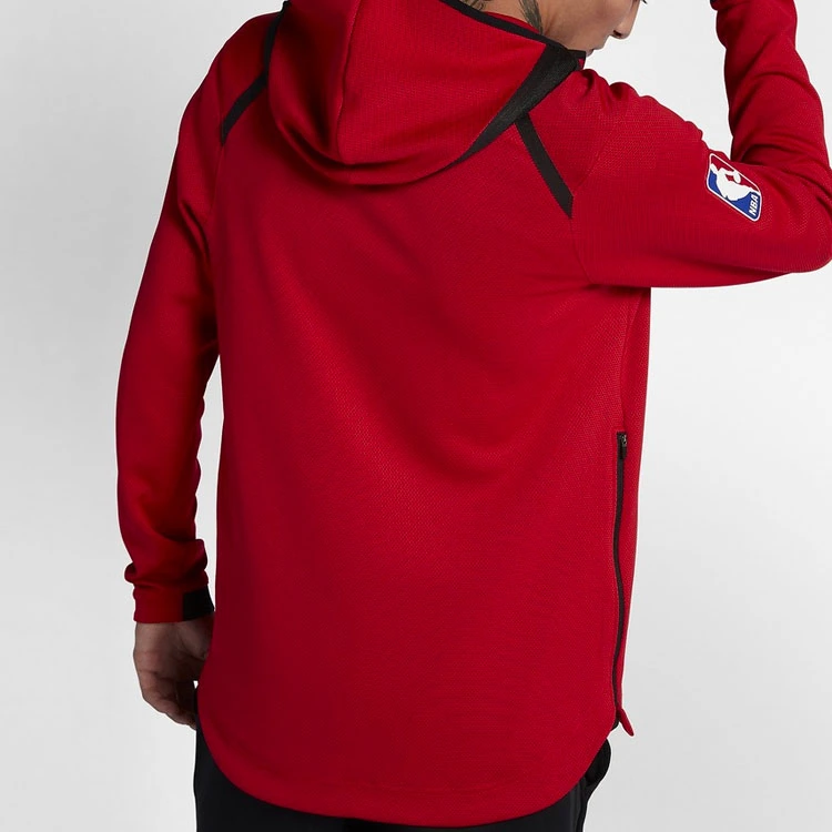 Nike Jackets Red Hooded (Non-detachable)