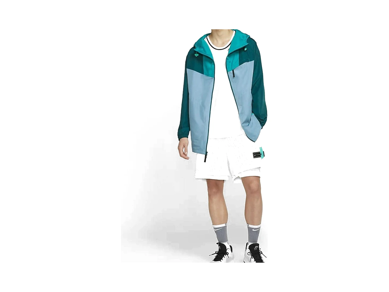 Nike Jackets Blue Hooded