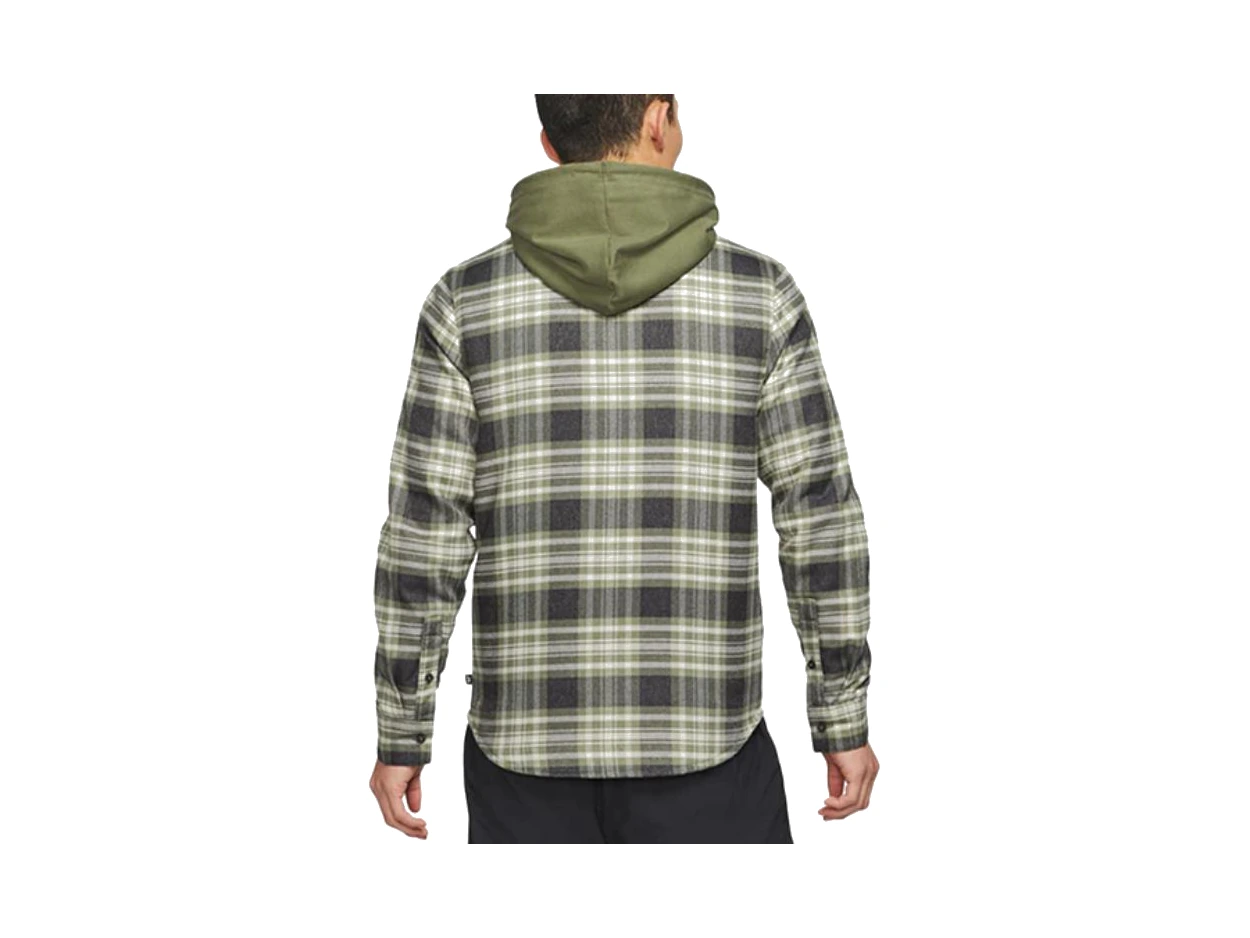 Nike Jackets Olive Green Hooded Moderate