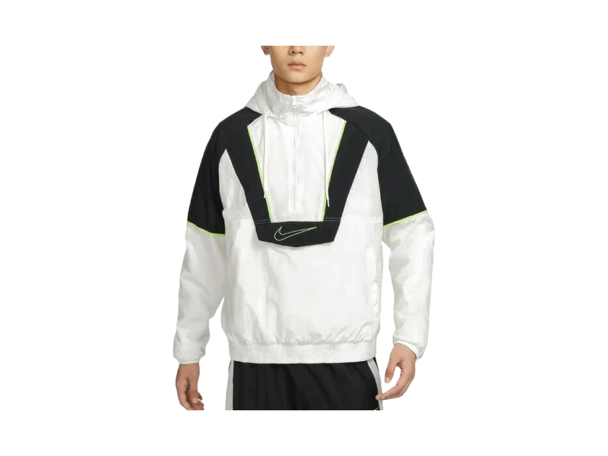 Nike Jackets White Hooded Moderate Other