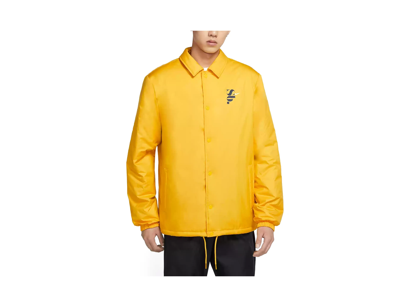 Nike Jackets Yellow Lapel Moderate Other