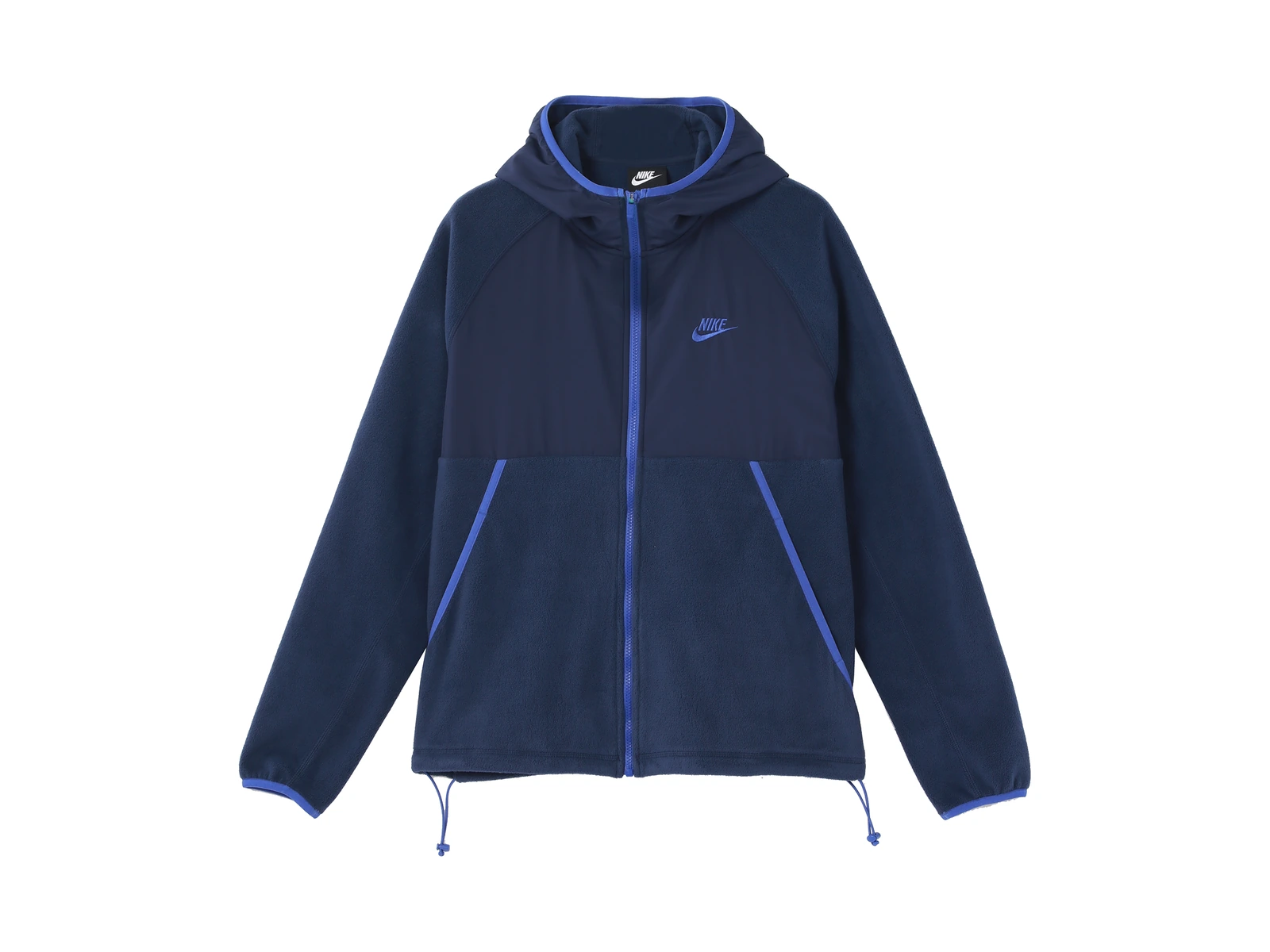 Nike Jackets Blue Hooded Thickened Other