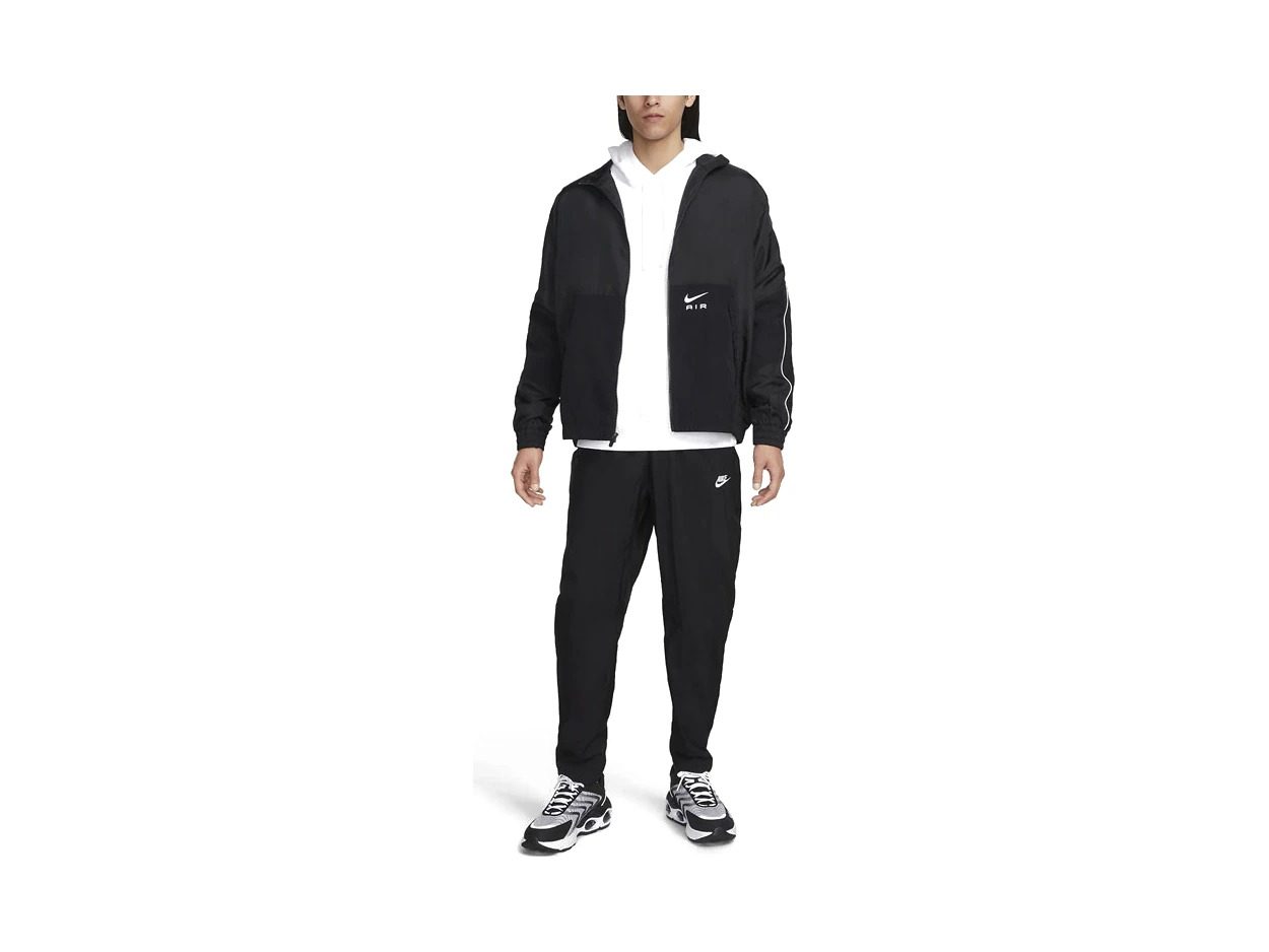 Nike Jackets Black Stand Collar Moderate