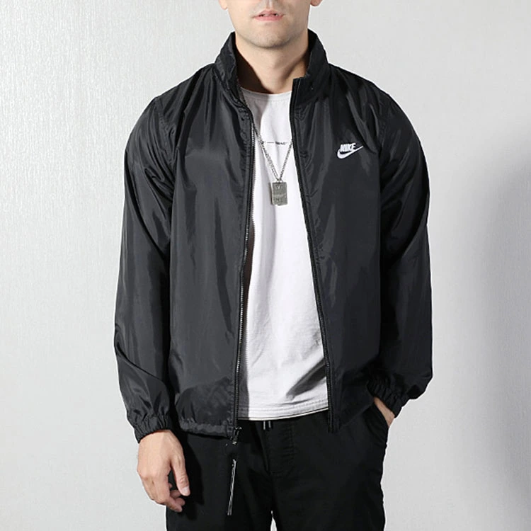 Nike Jackets Black Hooded