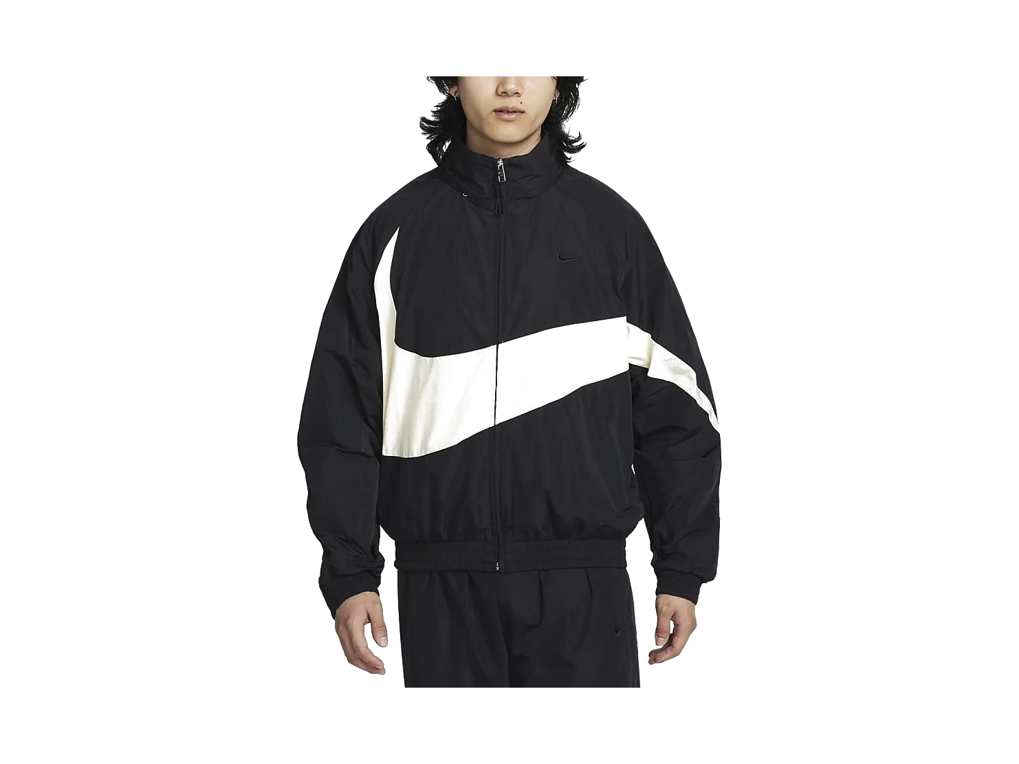 Nike Swoosh Woven Jacket Black