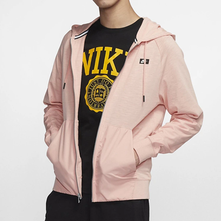 Nike Jackets Coral Red Hooded Moderate