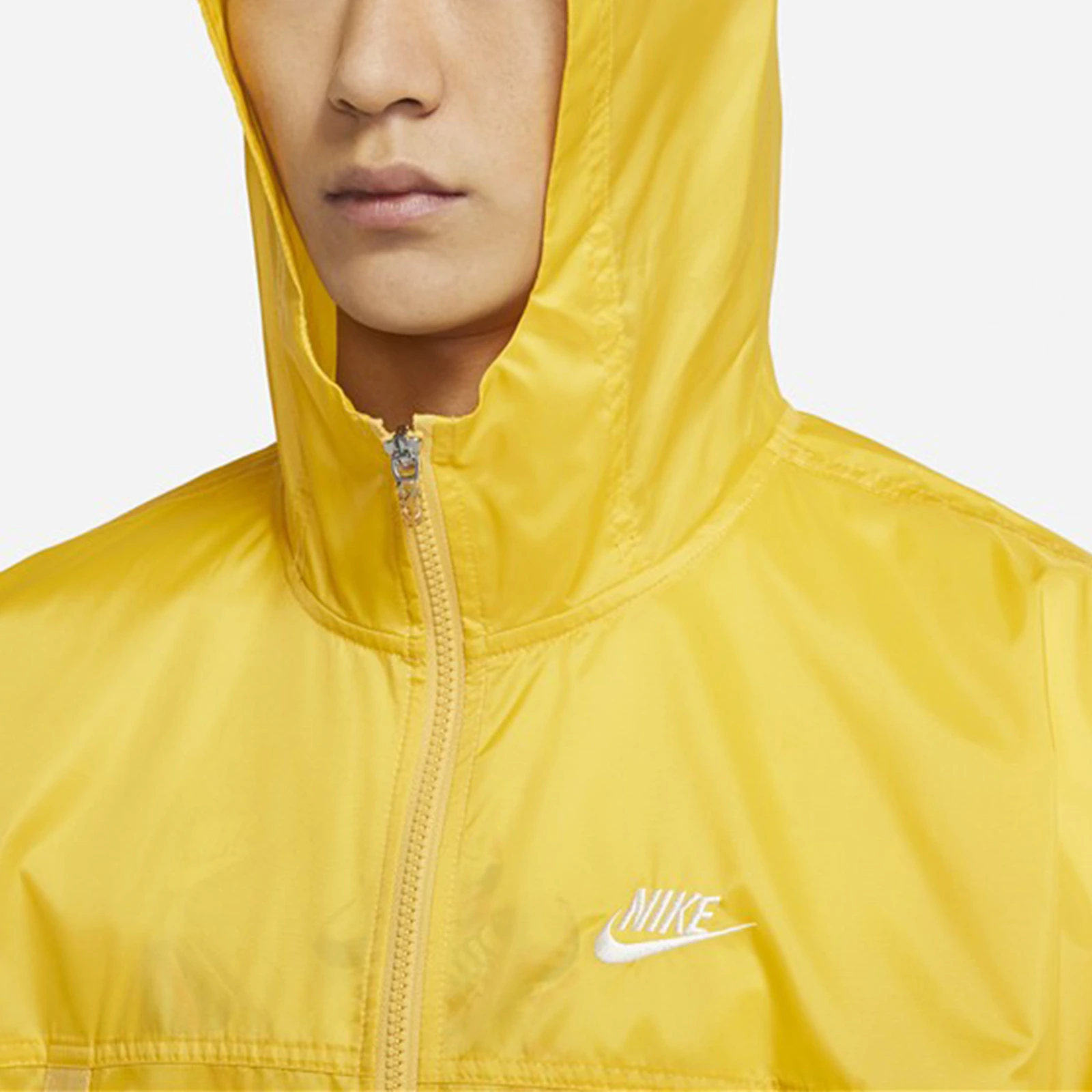Nike Jackets Yellow Hooded Moderate