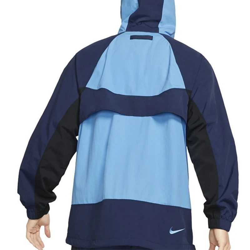 Nike Jackets Blue Hooded Moderate Other