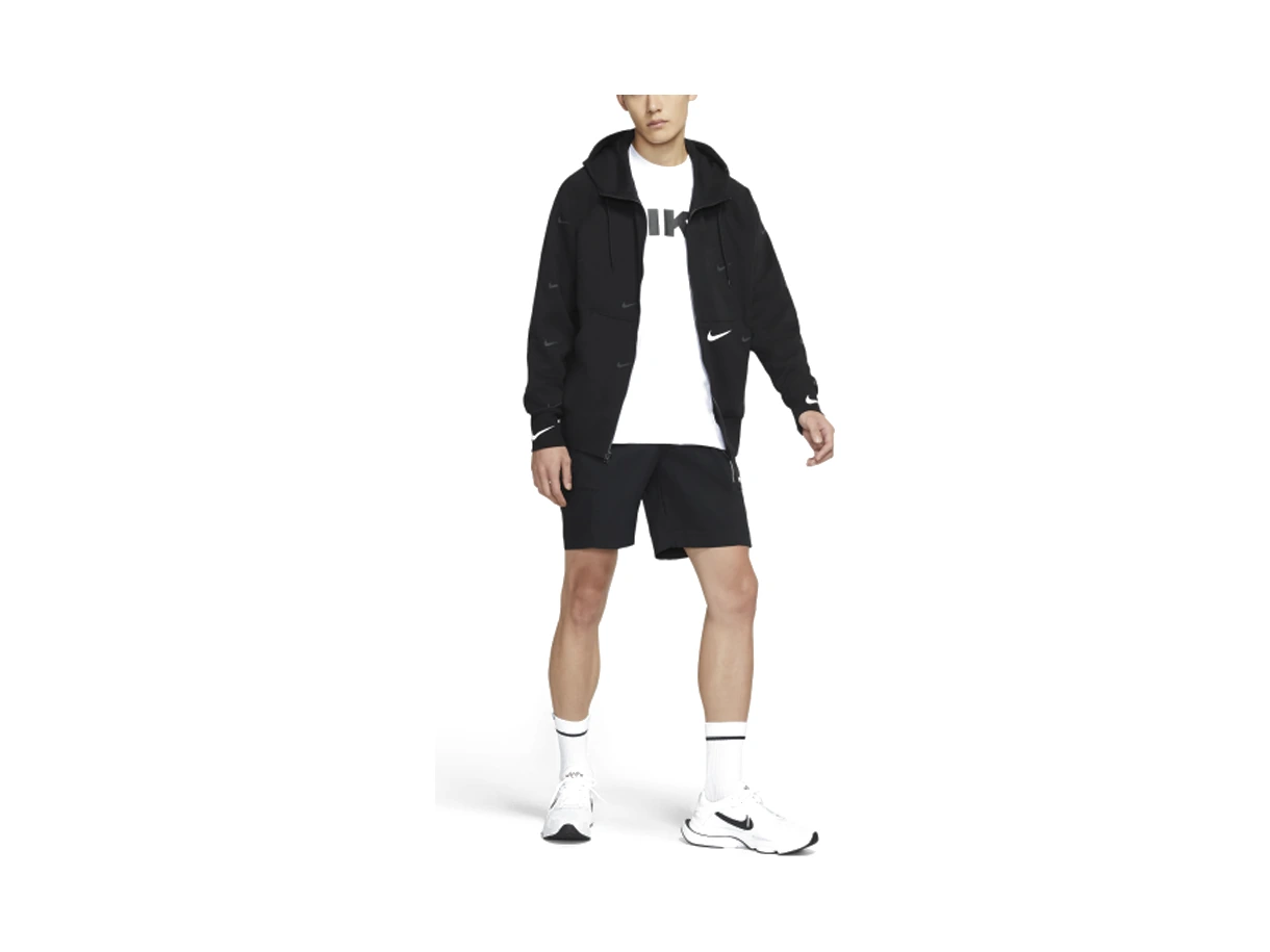 Nike Jackets Black Hooded Moderate Other