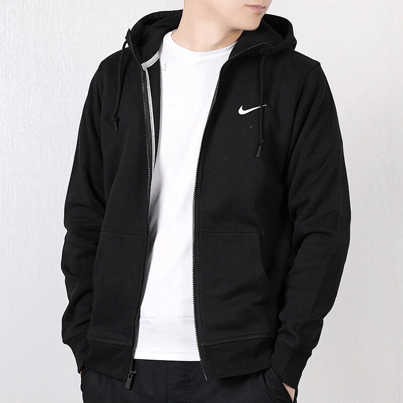Nike Jackets Black Hooded