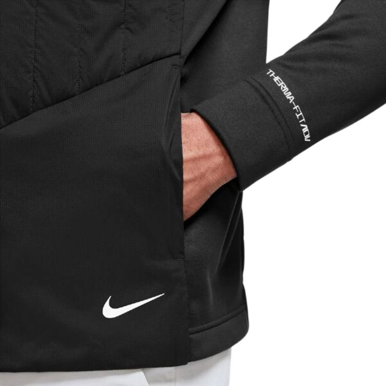 Nike Jackets Black Baseball Collar