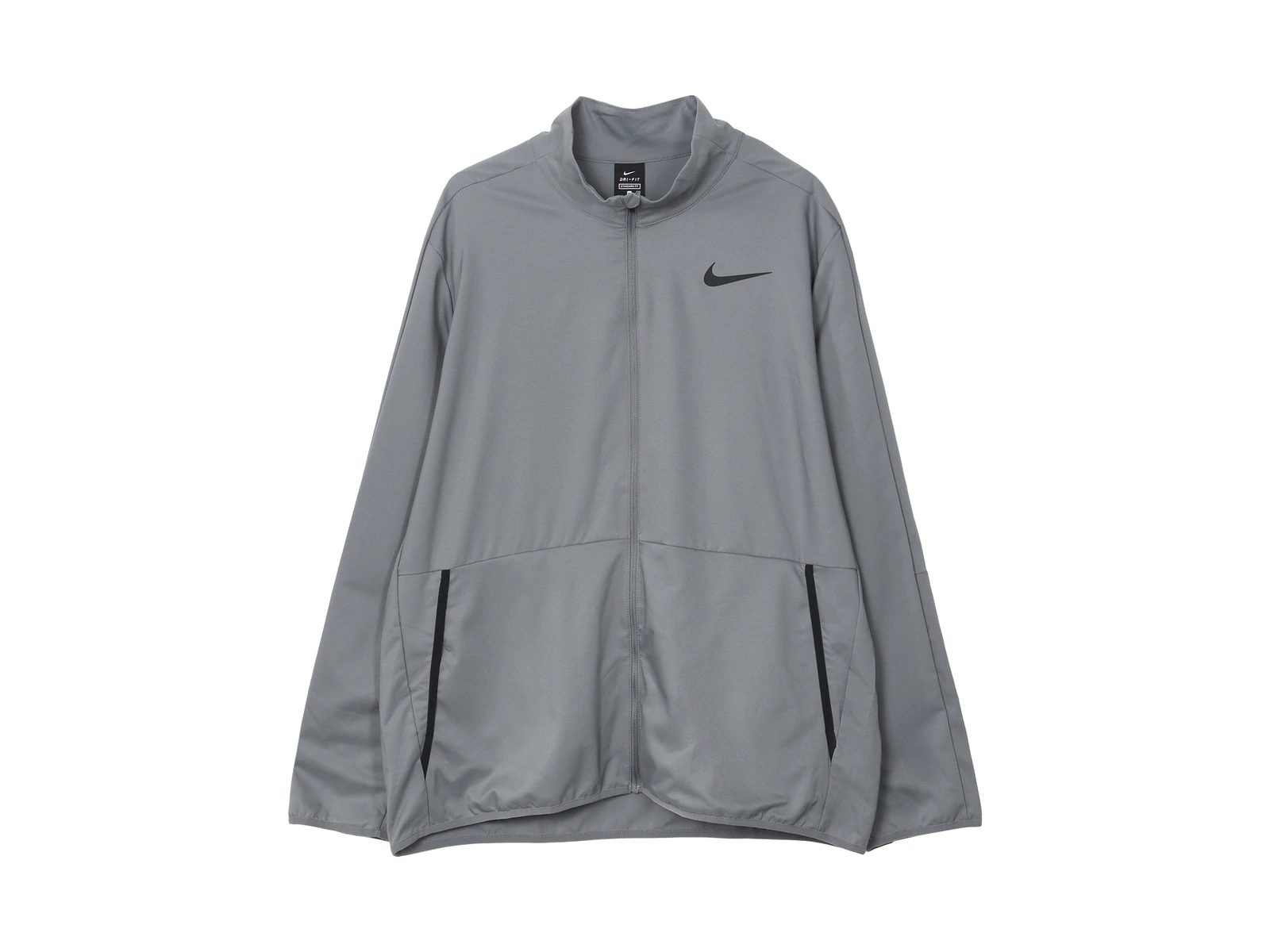 Nike Jackets Gray Stand Collar Moderate