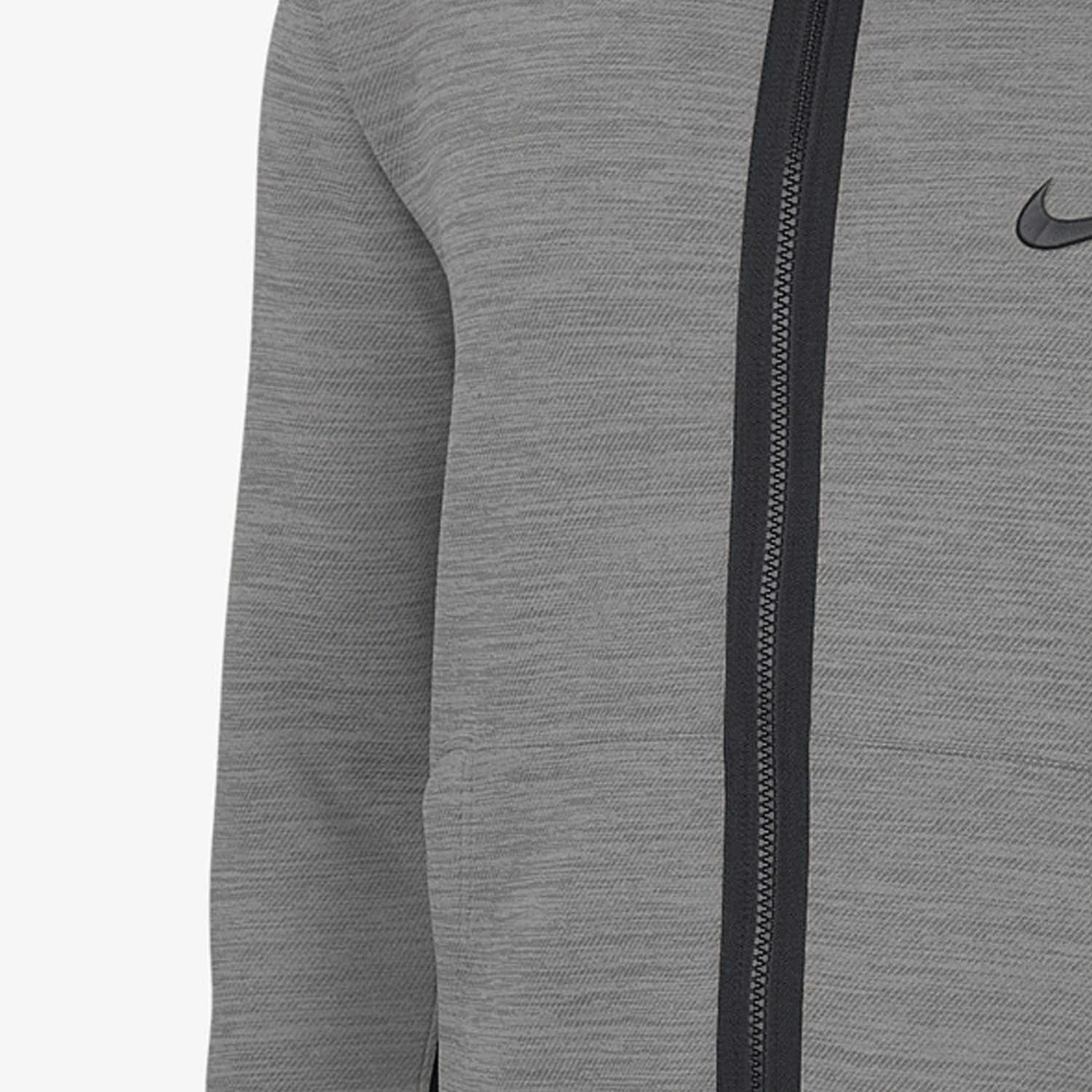 Nike Jackets Gray Hooded