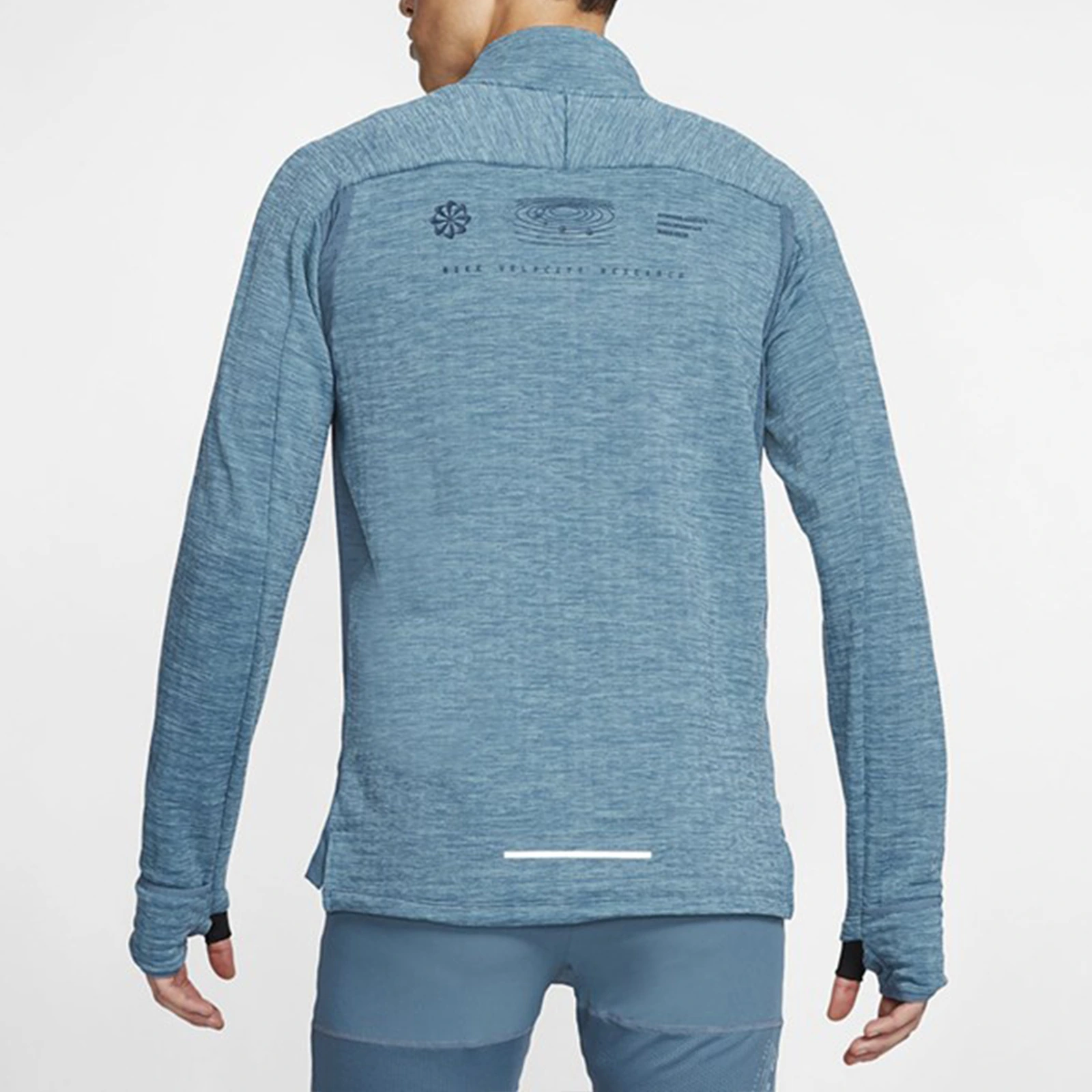 Nike Jackets Blue Stand Collar Moderate