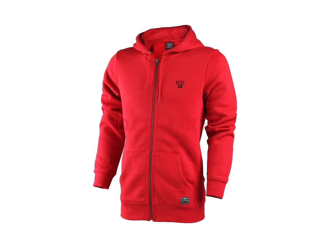 Nike Jackets Red Hooded (Non-detachable)