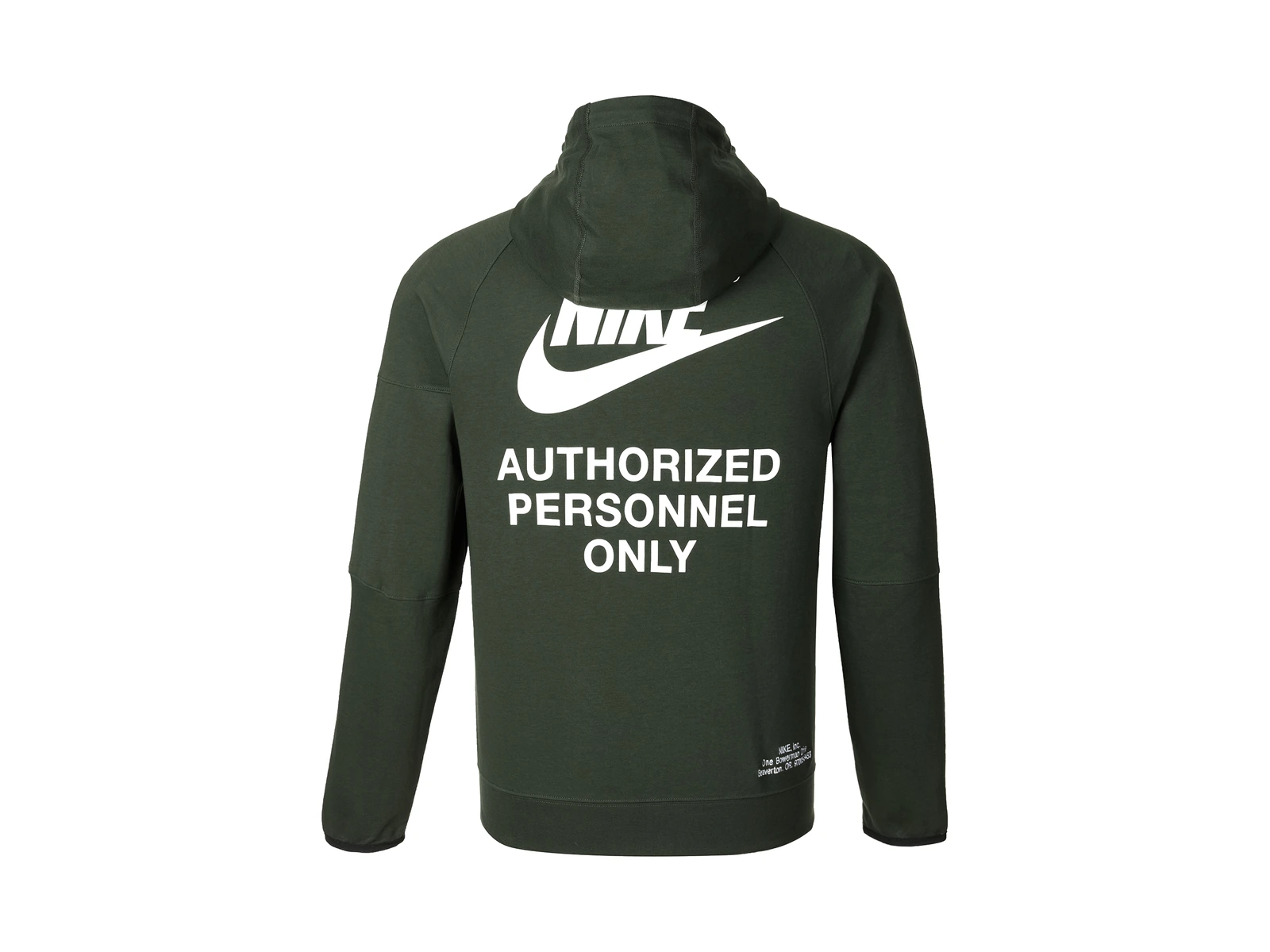 Nike Jackets Green Hooded