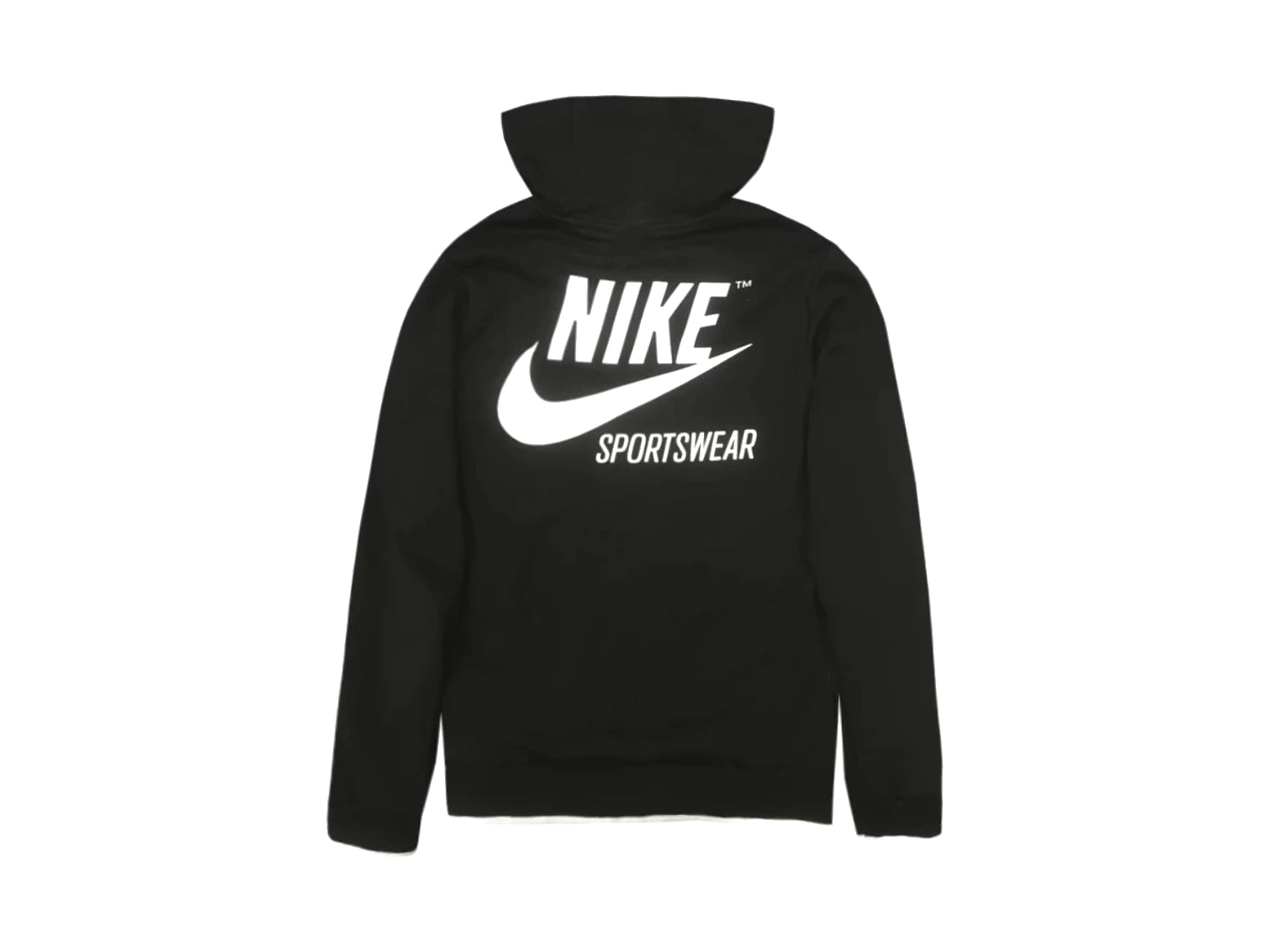 Nike Jackets Black Hooded Moderate
